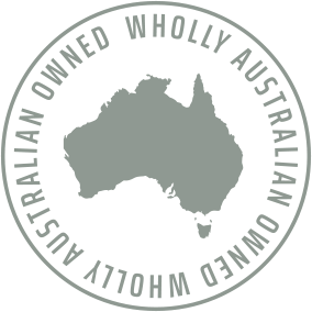 Wholly Australian Owned (stamp)